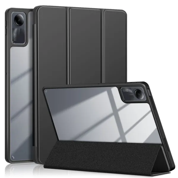 CRYSTAL Zaklápacie puzdro Xiaomi Redmi Pad SE čierny