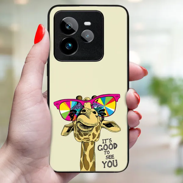 MY ART Ochranný kryt pre Realme GT 7 Pro 5G GIRAFFE (180)
