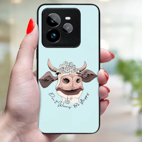 MY ART Ochranný kryt pre Realme GT 7 Pro 5G HAPPY COW (181)