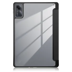CRYSTAL Zaklápacie puzdro Xiaomi Redmi Pad SE čierny