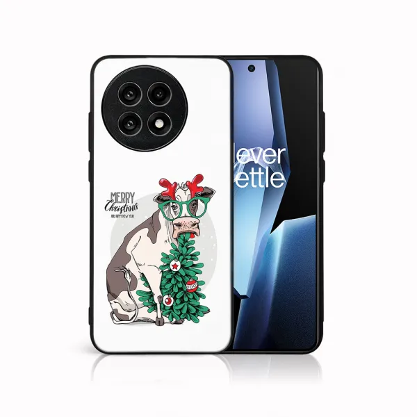 MY ART Kryt s vianočným dizajnom OnePlus 13R 5G MERRY CHRISTMAS (074)