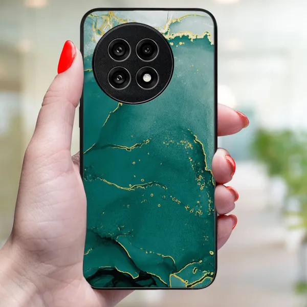 MY ART Ochranný kryt pre OnePlus 13R 5G GREEN MARBLE (145)