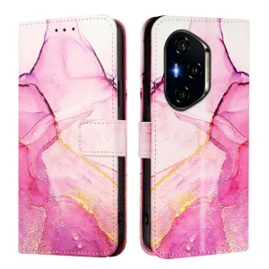 ART MARBLE Peňaženkový kryt pre Honor 400 5G PINK