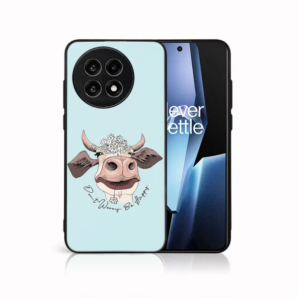 MY ART Ochranný kryt pre OnePlus 13R 5G HAPPY COW (181)