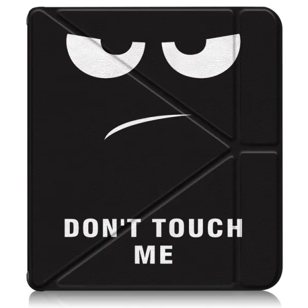 ART Zaklápacie puzdro pre Kobo Libra Colour DONT TOUCH ME