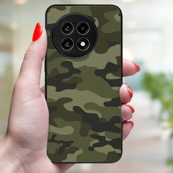 MY ART Ochranný kryt pre OnePlus 13R 5G GREEN CAMO (235)