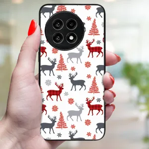 MY ART Kryt s vianočným dizajnom OnePlus 13R 5G DEER (068)