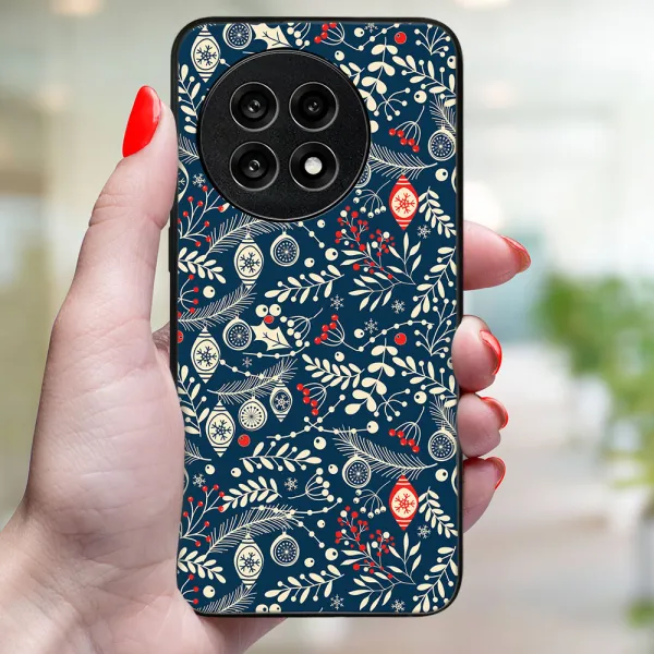 MY ART Kryt s vianočným dizajnom OnePlus 13R 5G MISTLETOE (070)