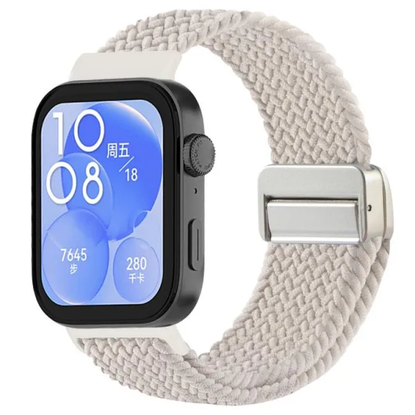 BRAIDED Nylonový remienok pre Huawei Watch Fit 4 / Fit 4 Pro / Fit 5 / Fit 5 Pro STARLIGHT