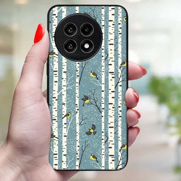 MY ART Kryt s vianočným dizajnom OnePlus 13R 5G BIRCH (072)