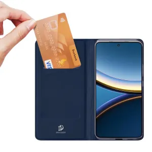 DUX Zaklápacie puzdro pre Xiaomi Poco F7 Pro modré