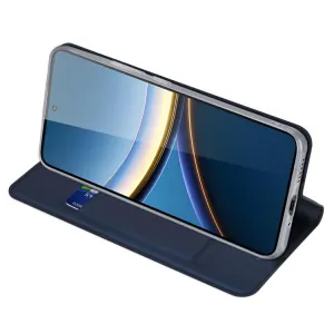 DUX Zaklápacie puzdro pre Xiaomi Poco F7 Pro modré