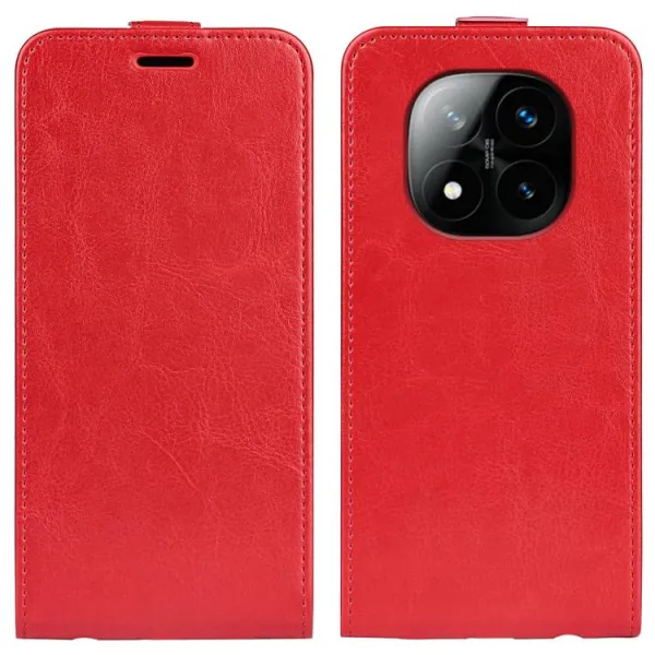 Vyklápacie puzdro pre Xiaomi Redmi Note 14 Pro+ 5G červené
