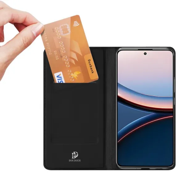 DUX Zaklápacie puzdro pre Xiaomi Poco F7 Ultra čierne