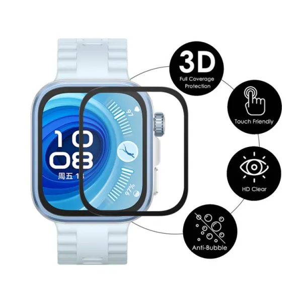 ENKAY 2x 3D Ochranná fólia pre Huawei Watch Fit 4 Pro