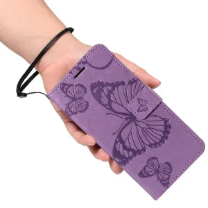ART BUTTERFLY Peňaženkový obal pre Xiaomi Redmi Note 14S fialový
