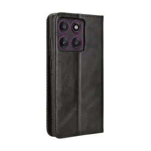 BUSINESS Peňaženkový kryt pre Motorola Edge 60 Pro čierny