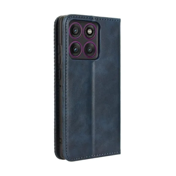 BUSINESS Peňaženkový kryt pre Motorola Edge 60 Pro modrý