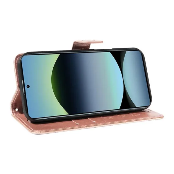 ART BUTTERFLY Peňaženkový obal pre Xiaomi Redmi Note 14S ružový