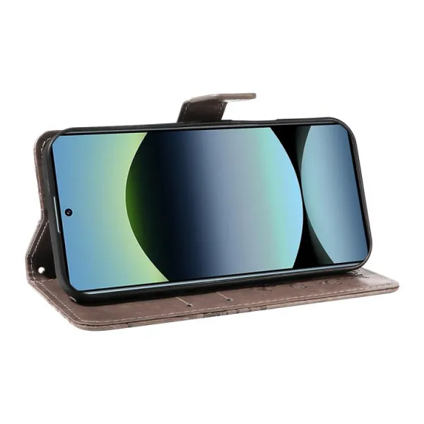 ART BUTTERFLY Peňaženkový obal pre Xiaomi Redmi Note 14S šedý