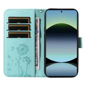 ART DANDELION Peňaženkové puzdro pre Xiaomi Redmi Note 14S svetlozelené