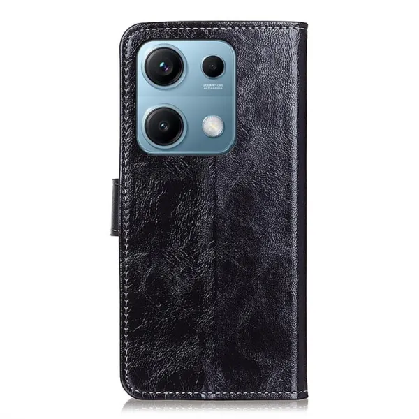 RETRO Peňaženkový obal Xiaomi Redmi Note 14S čierny