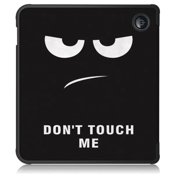 ART Zaklápacie puzdro pre Kobo Libra Colour DONT TOUCH ME