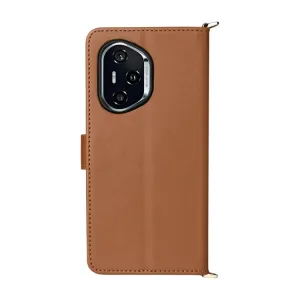 PRESTIGE Peňaženkové puzdro pre Honor 400 5G hnedé