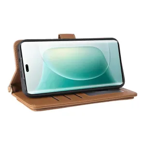 PRESTIGE Peňaženkové puzdro pre Honor 400 5G hnedé