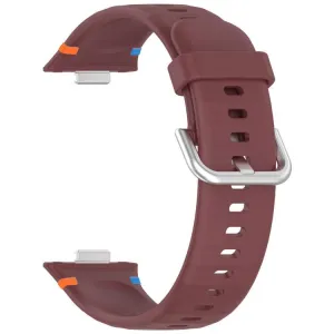 WAVY Silikónový remienok pre Huawei Watch Fit 4 / Fit 4 Pro / Fit 5 / Fit 5 Pro bordový
