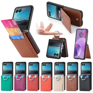 CARD Kryt s priehradkami pre karty Motorola Razr 60 Ultra / Razr 70 Ultra béžový