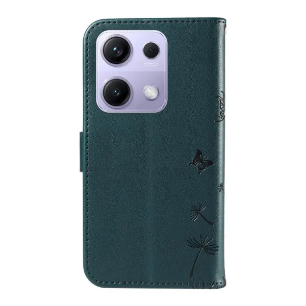 ART DANDELION Peňaženkové puzdro pre Xiaomi Redmi Note 14S tmavozelené