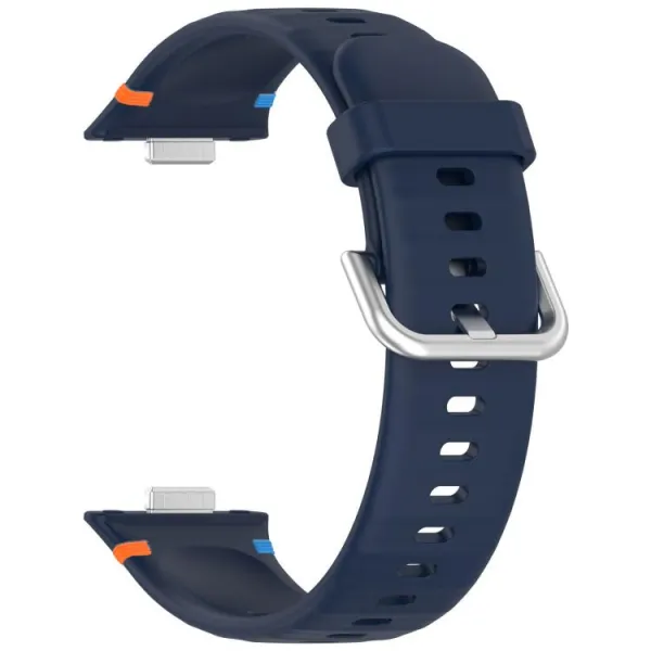 WAVY Silikónový remienok pre Huawei Watch Fit 4 / Fit 4 Pro / Fit 5 / Fit 5 Pro tmavomodrý