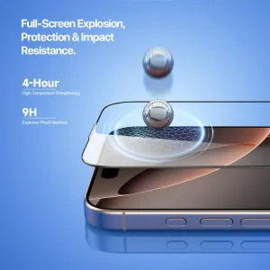 DUX ROGA EASY INSTALL Sklo s inštalačným rámom pre Apple iPhone 16 Pro Max