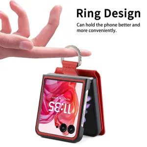 CARD Kryt s priehradkami pre karty Motorola Razr 60 Ultra / Razr 70 Ultra červený