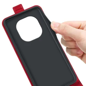 Vyklápacie puzdro pre Xiaomi Redmi Note 14 Pro+ 5G červené