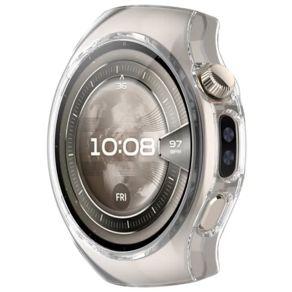 PC HALF COVER Plastový kryt Huawei Watch 5 42mm priehľadný