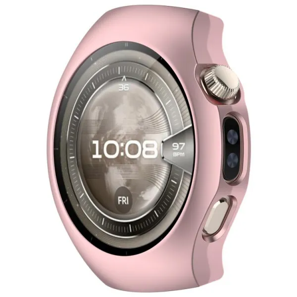 PC HALF COVER Plastový kryt Huawei Watch 5 42mm ružový