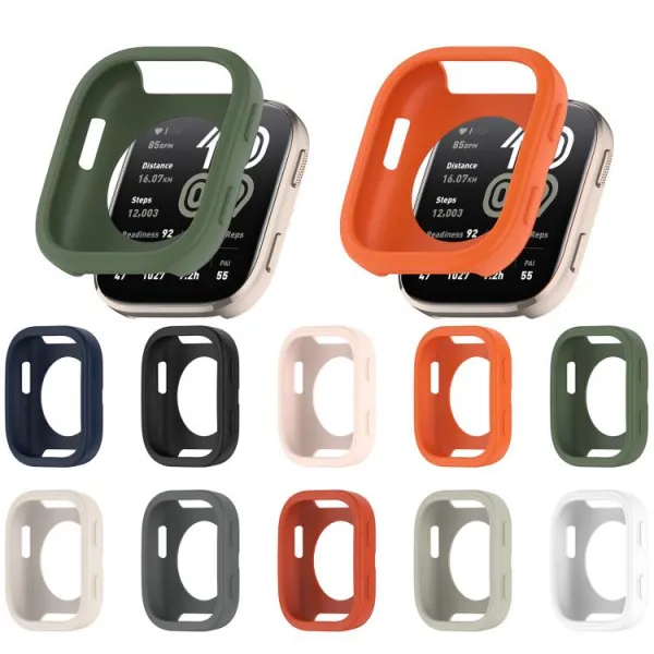 TPU HALF COVER Kryt pre Amazfit Bip 6 modrý