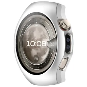 PC HALF COVER Plastový kryt Huawei Watch 5 46mm strieborný