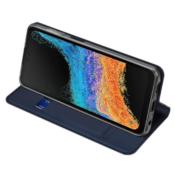 DUX Zaklápacie puzdro pre Samsung Galaxy XCover 7 Pro modré