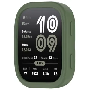 TPU HALF COVER Kryt pre Amazfit Bip 6 zelený