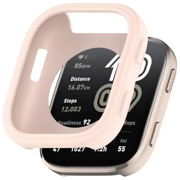 TPU HALF COVER Kryt pre Amazfit Bip 6 ružový