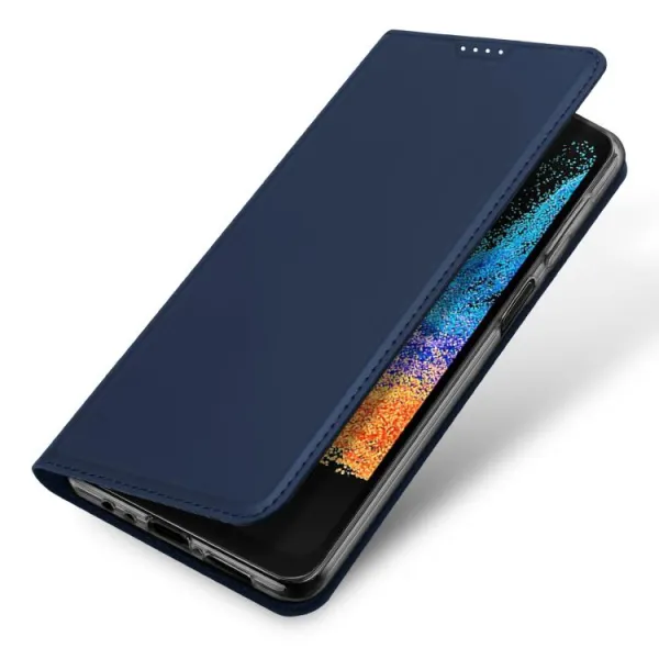 DUX Zaklápacie puzdro pre Samsung Galaxy XCover 7 Pro modré