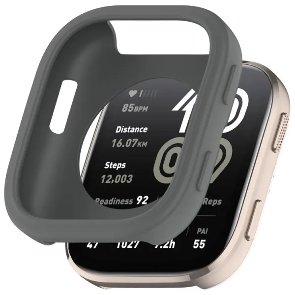 TPU HALF COVER Kryt pre Amazfit Bip 6 šedý