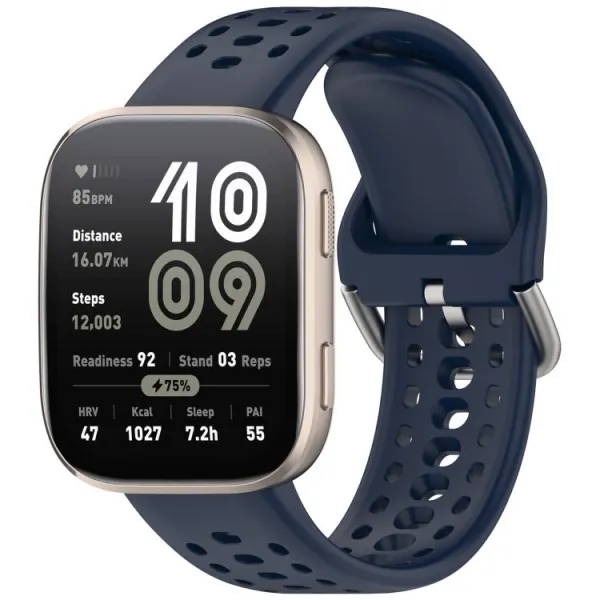 AIRY Silikónový remienok pre Amazfit Bip 6 modrý