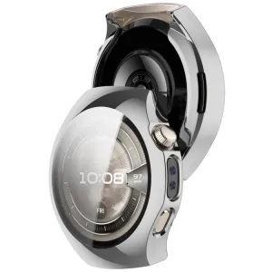 TPU FULL COVER Kryt pre Huawei Watch 5 46mm strieborný