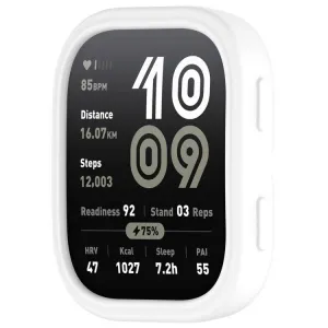 TPU HALF COVER Kryt pre Amazfit Bip 6 biely