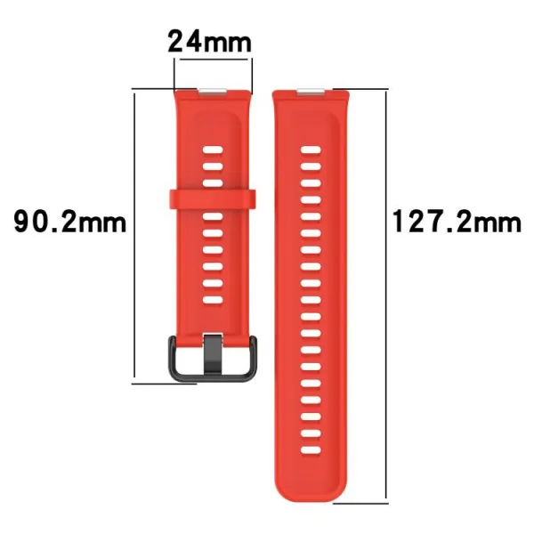 RIBBED Silikónový remienok pre Huawei Watch Fit 4 / Fit 4 Pro / Fit 5 / Fit 5 Pro biely