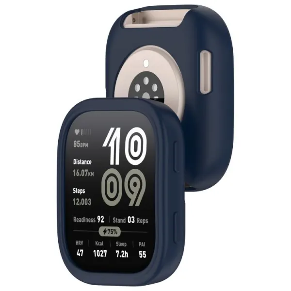TPU HALF COVER Kryt pre Amazfit Bip 6 modrý